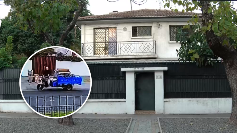 Revelan videos claves del principal sospechoso dejando restos humanos en una maleta en Ñuñoa