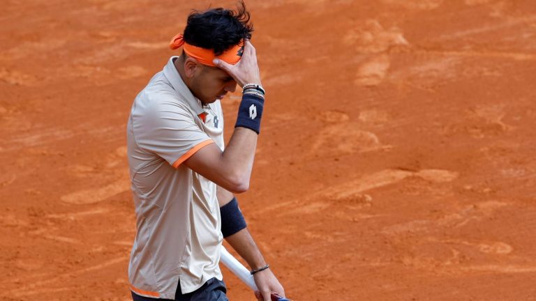 Alejandro Tabilo cayó ante Casper Ruud en el Masters 1000 de Montecarlo