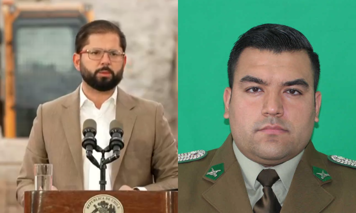 Pdte. Boric tras asesinato de carabinero en Quinta Normal: 