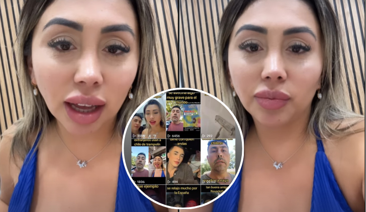 Naya Fácil se lanzó contra tiktoker que la criticó por viaje a Europa: 