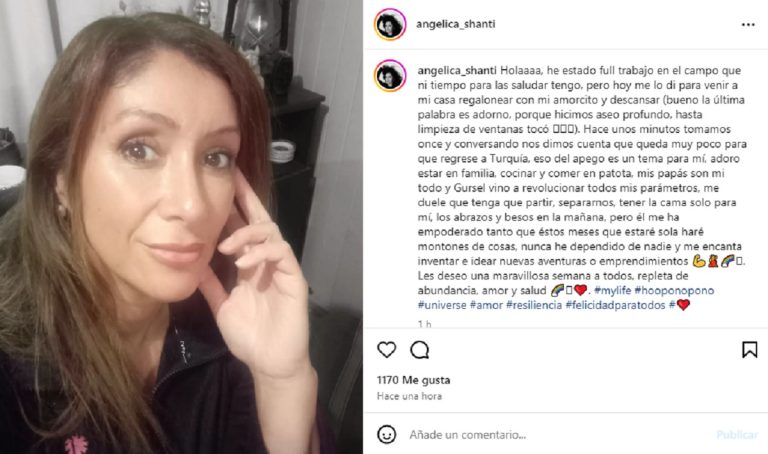 Angélica Sepúlveda reveló triste despedida con galán turco: 