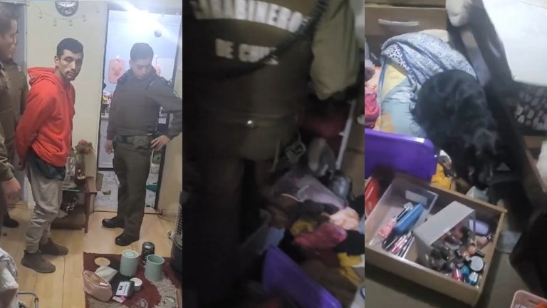 Delincuente entró a robar en Valparaíso y se quedó dormido dentro de la casa