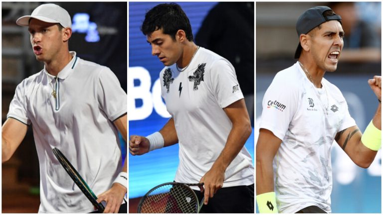 Tres chilenos verán acción: A que hora juegan Jarry, Garin y Tabilo sus partidos y contra quiénes