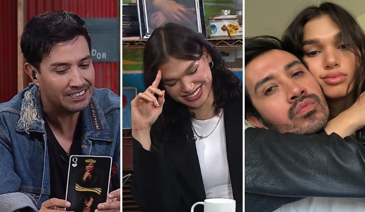 Héctor Morales y Helénia Melán se reencontraron: Actor sorprendió con coqueta pregunta