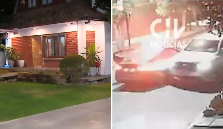 Violento robo en La Florida: Delincuentes atacaron a familia con cuchillos y sustrajeron dos autos