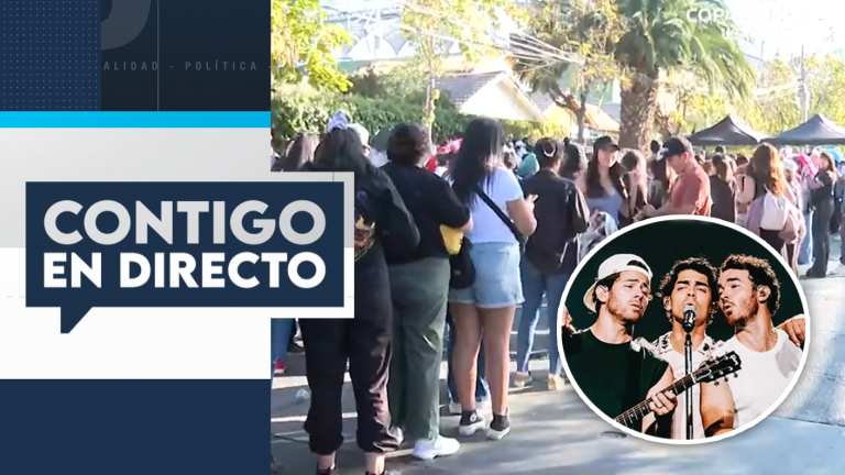 ¡Locura por los Jonas Brothers! Fanáticas acamparon desde ayer para asistir al concierto