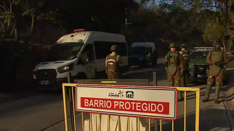 Intenso operativo en Las Condes por hombre parapetado: Realizó disparos con una escopeta