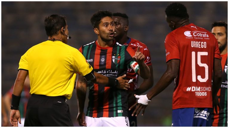Cómo le fue a Palestino la única vez que enfrentó a un rival colombiano por Copa Libertadores