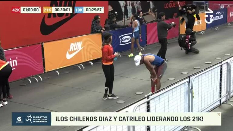 Llegaron los primeros atletas en los 10K de la Maratón de Santiago 2024