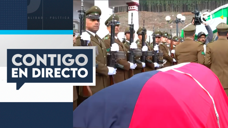 Comunidad de Lebu despidió a suboficial mayor Carlos Cisterna