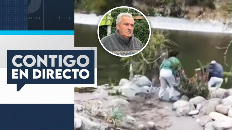 ¡Indignante! Dueña de camping empujó a adulto mayor al río en Linares