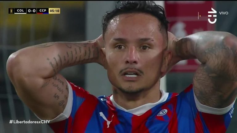 ¡Grosero error de Colo Colo! Pérdida de Falcón casi provocó el primero de Cerro Porteño