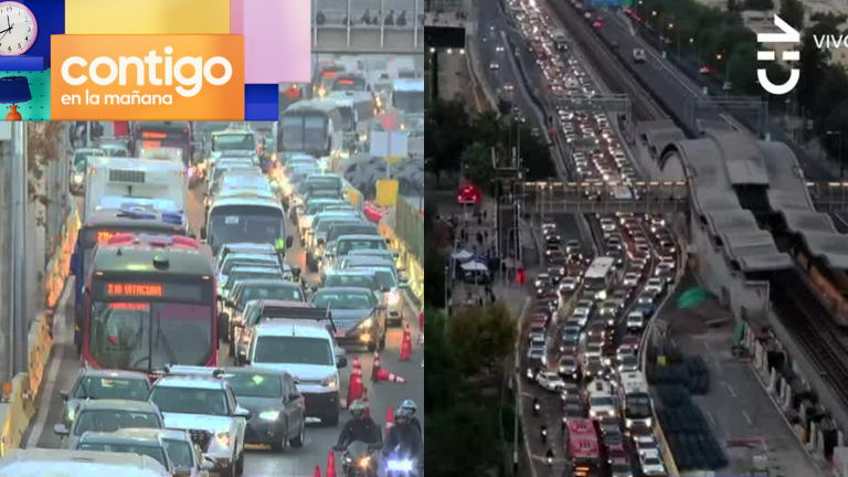 Taco kilométrico: Accidente de tránsito en Américo Vespucio deja un fallecido