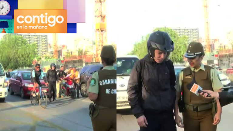 Motorista intentó fugarse de fiscalización: Portaba documentos vencidos y no tenía licencia