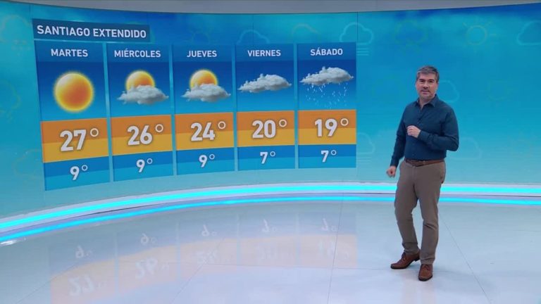 ¿Se viene la lluvia? Eduardo Sáez y el pronóstico del tiempo para este martes 9 de abril