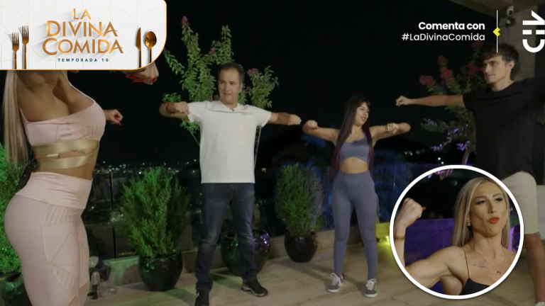 ¡Inicio distinto! Nicole Moreno puso a todos sus invitados a ejercitarse