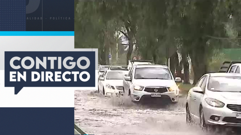 Por acumulación de basura: Inusual desborde de canal Tagle en Maipú