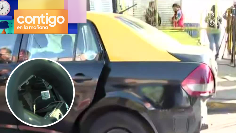 “Fiel reflejo del lugar”: Encuentran taxi desmantelado en barrio Franklin