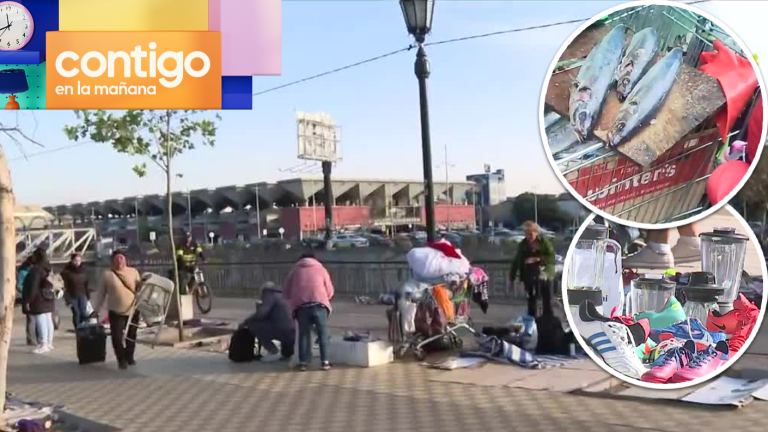 A solo 4 días de su expulsión: Comercio ambulante se volvió a tomar Recoleta