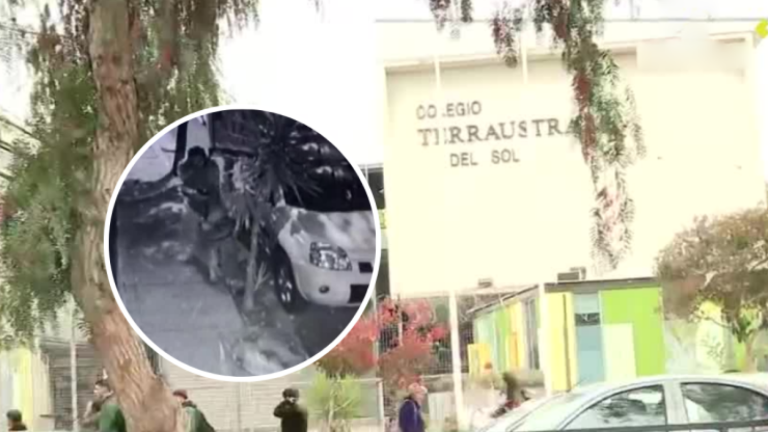 Graban momento en que carabinero (r) se defendió a balazos ante motochorros en Maipú