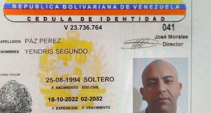 Estaba en Colombia: Detienen y piden la extradición del imputado por el homicidio del Mayor Emmanuel Sánchez