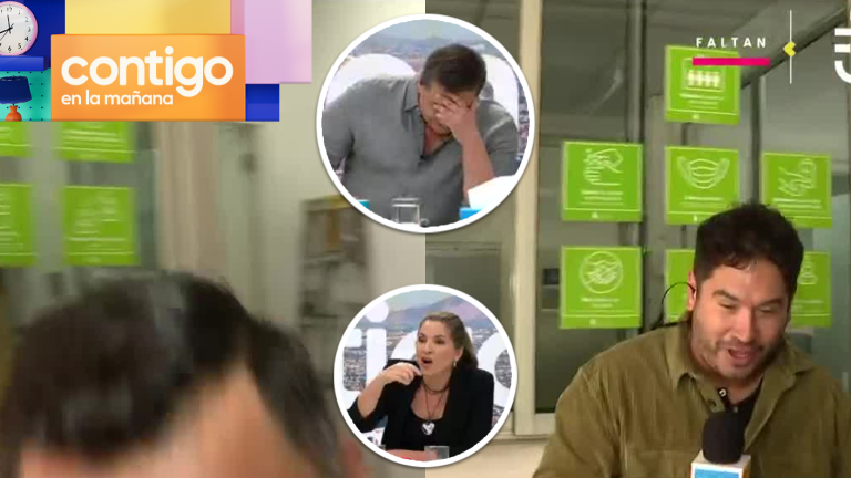 “Se cree corresponsal de guerra”: Caída de Andrés Caniulef en vivo provocó risas de JC y Monse