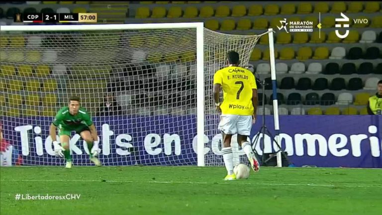 ¡Se lo perdió Millonarios! Rivaldo Rodríguez perdonó a Palestino y no logró el empate