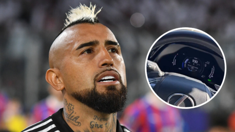 Se grabó él mismo: Arturo Vidal en la polémica por grave falta mientras manejaba