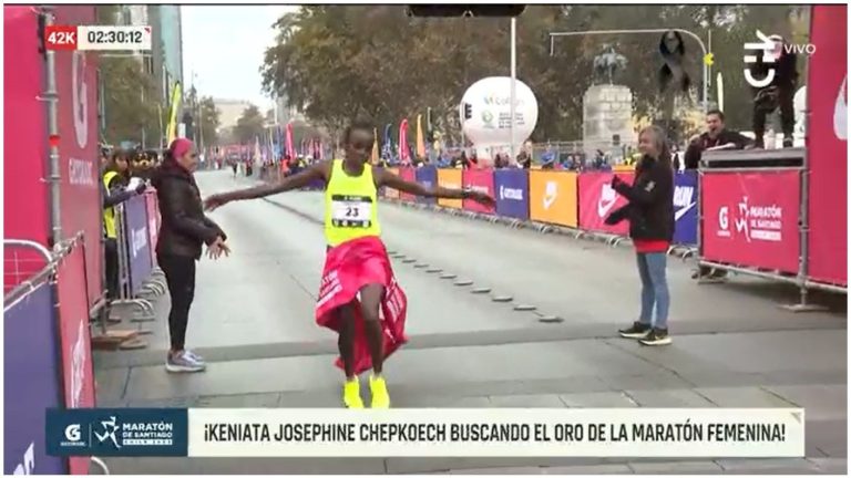 ¡Otro oro para Kenia! Josephine Chepkoech gana con holgura carrera de 42K femenino en Maratón