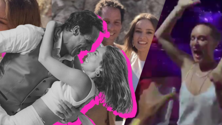 ¡Con fiesta incluida! Kika Silva compartió inéditas fotos de su matrimonio con Gonzalo Valenzuela