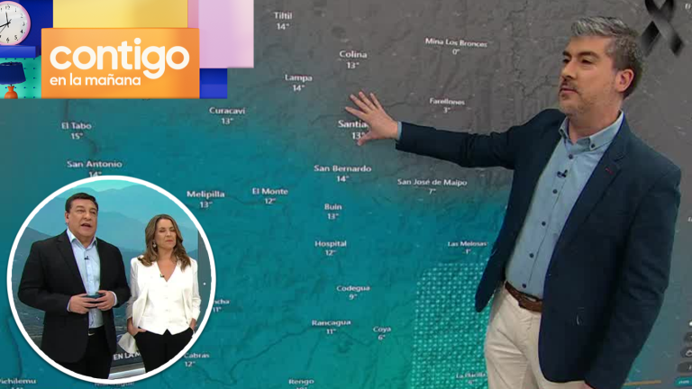 ¡Atento! Eduardo Sáez te cuenta a qué hora podría llover en tu comuna