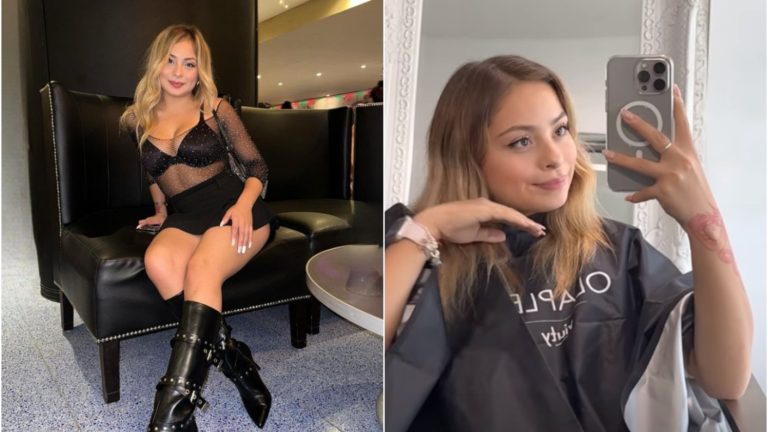 Skarleth Labra remeció las redes con inesperado cambio de look: Ya no tiene el pelo rubio
