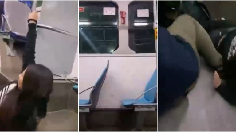 Escalofriante registro: Pasajeros de bus se escondieron de disparos en balacera mortal a carabinero