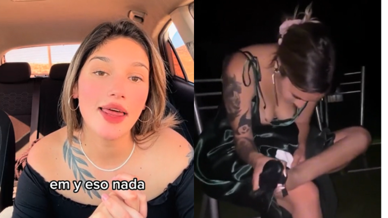 Terminó sin zapatos y con un ojo morado: Joven se pegó “el show de la vida” en matrimonio de su amiga