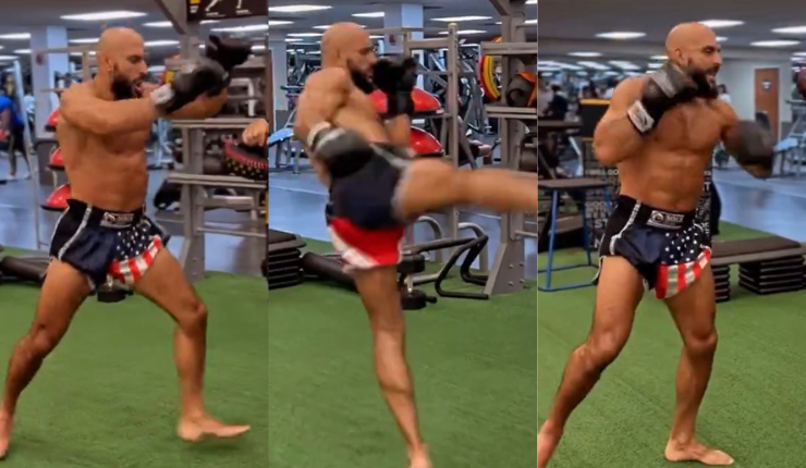 Mejor tenerlo de amigo: Así es el brutal entrenamiento del guardaespaldas de Lionel Messi