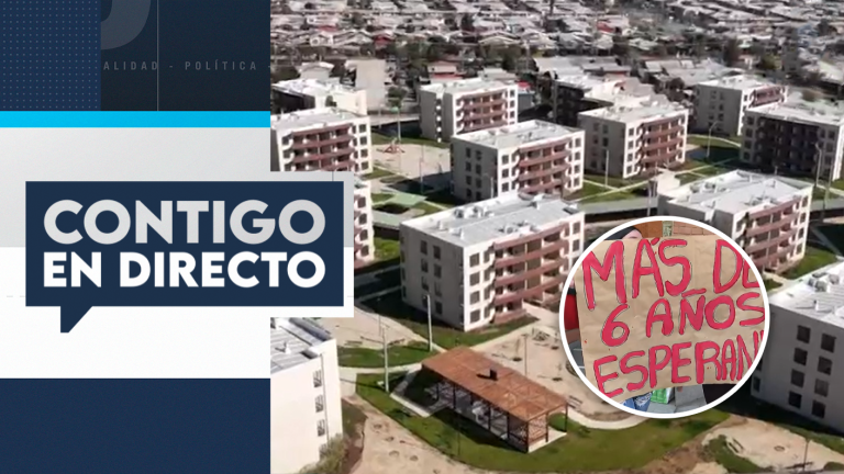 Familias se manifiestan contra inmobiliaria por no entregar departamentos: Acusan intentos de tomas