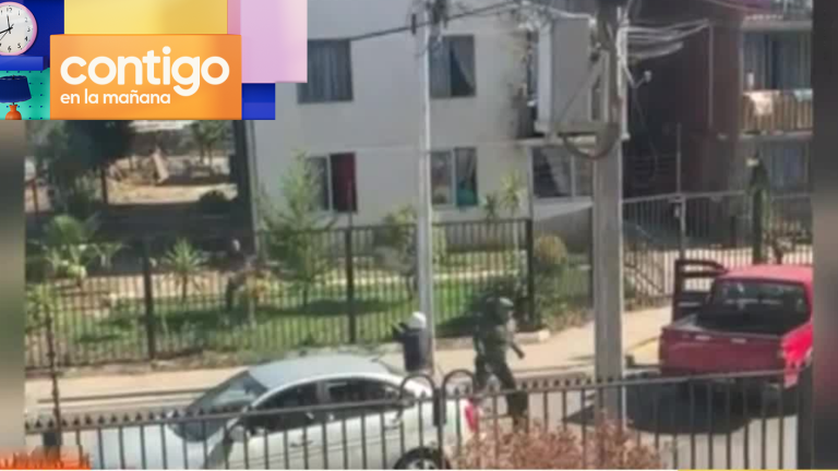 Lanzaron palos y hasta un macetero: Vecinos de La Florida evitaron violento robo de auto