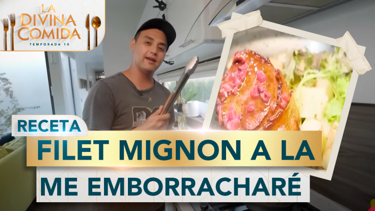 Divina Receta | Filet mignon a la me emborracharé | Jordan Salinas