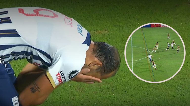 Se salvó Colo Colo: El ajustado offside de Barcos que privó a Alianza Lima del primer gol