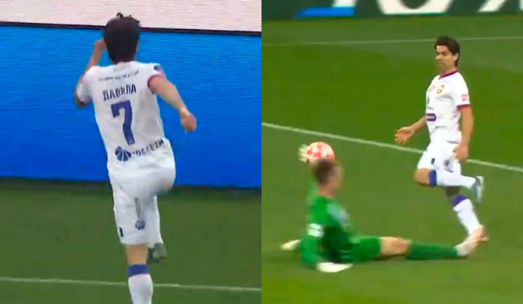 De picotón: Víctor Dávila brilla en Rusia y anota nuevo golazo para el CSKA Moscú