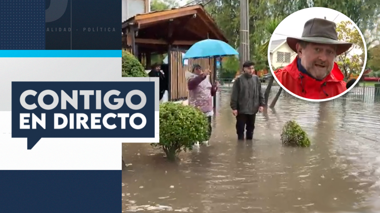 “Primera vez que vemos este nivel de inundación”: Gobernador Orrego se refiere a crítica situación en Quilicura