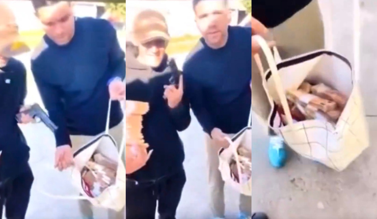 Con armas y fajos de dinero: El polémico video que protagonizó futbolista argentino