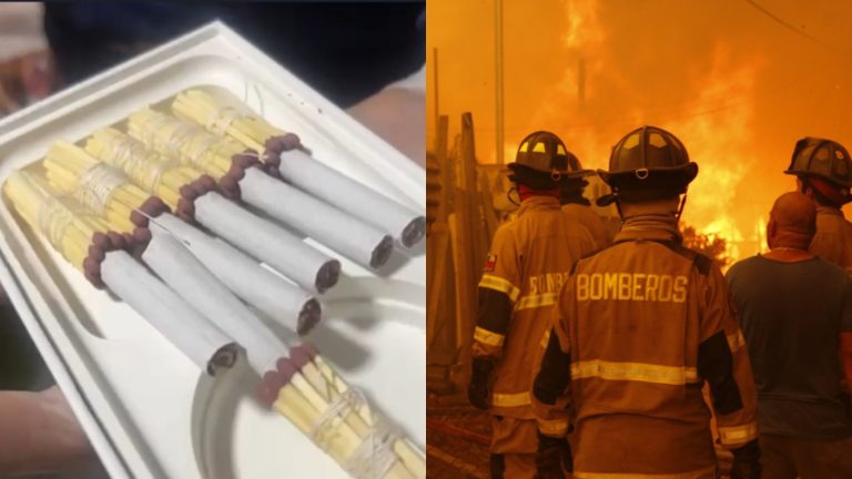 Cigarrillos y fósforos atados: Lo que encontró PDI en casa de bombero detenido por megaincendios en Valparaíso