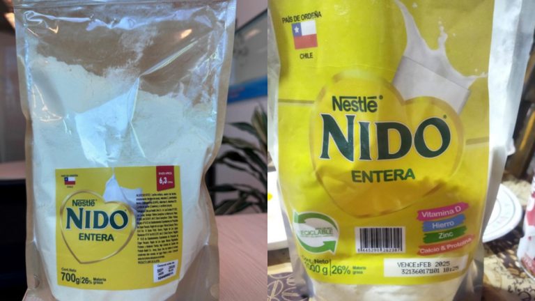 SERNAC alertó venta de leche Nido falsificada: La comercializaban en ferias libres y minimarkets