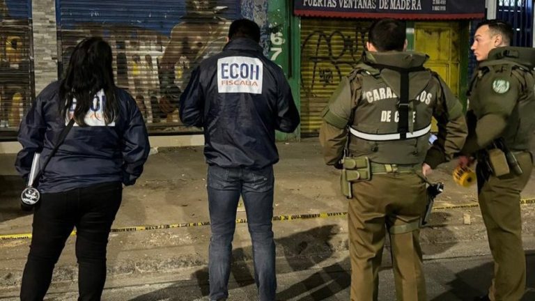 Hombre murió baleado en barrio Franklin: Recibió al menos seis impactos de bala