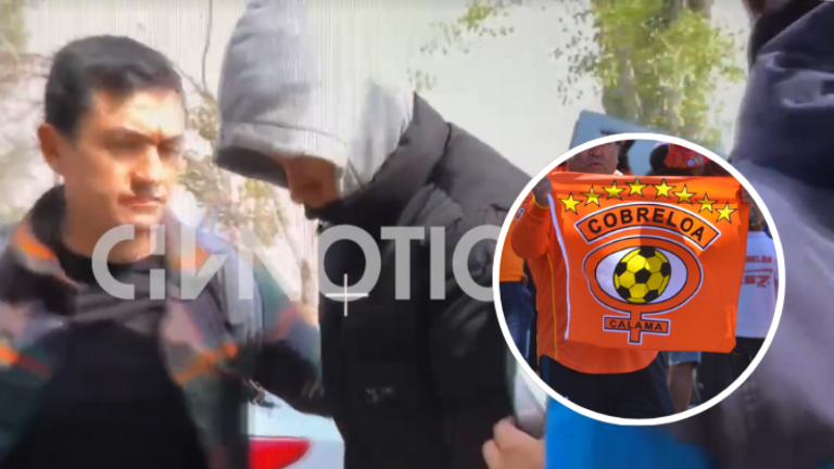 Exclusivo: El momento en que ex cadete de Cobreloa fue detenido por presunta violación