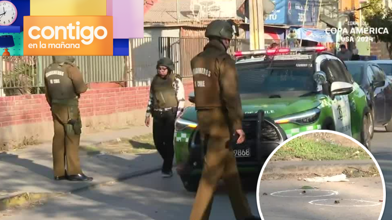 Ocurrió frente a jardín infantil: Balacera en Maipú dejó 3 heridos