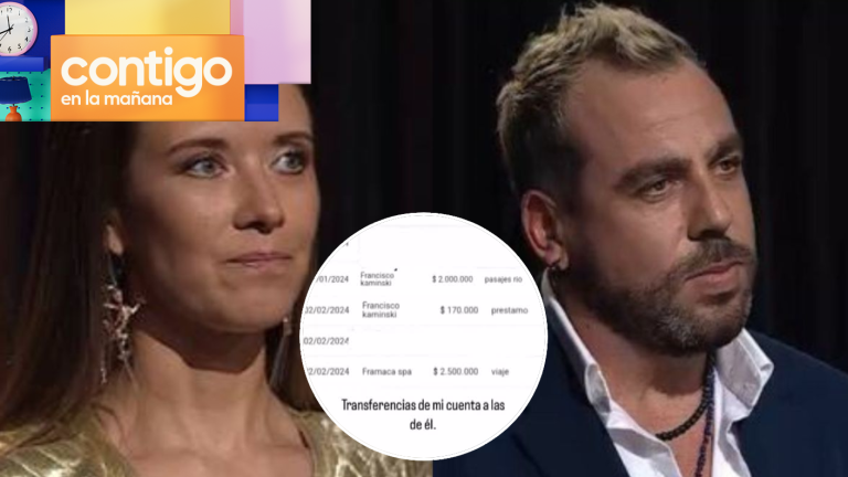 Carla Jara aseguró que Francisco Kaminski le debe millones y lo llamó “mentiroso”