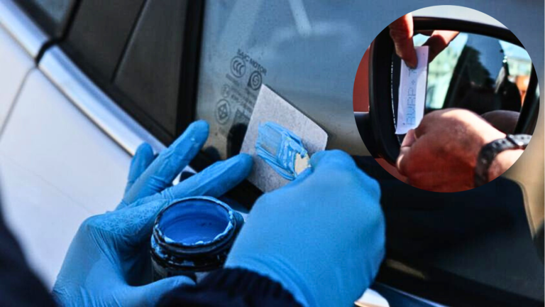 Grabado de patente: Así deberás grabar la patente en los espejos y vidrios de tu auto