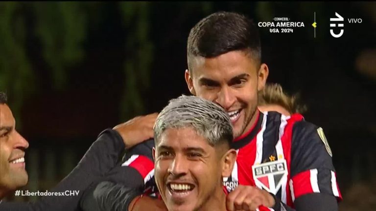 Remate inatajable: Sao Paulo lo da vuelta ante Cobresal con tremendo golazo